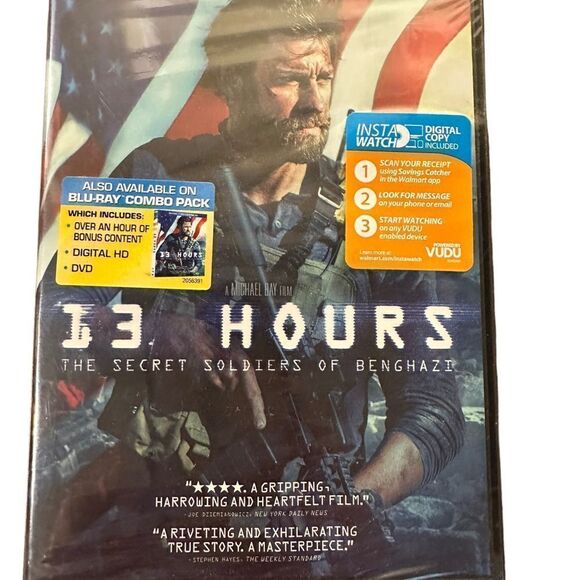 Military DVD bundle 1 signed, 1 sealed excellent movies. 13 hours, North & South - Picture 11 of 15